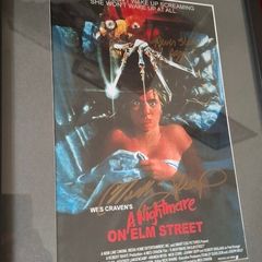 Autograph Nightmare on Elm Street
