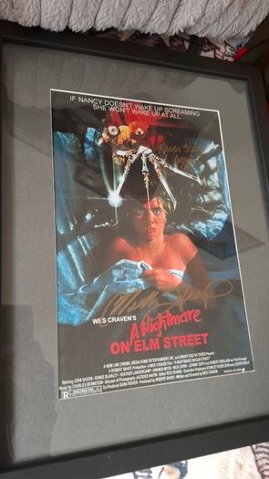 Autograph Nightmare on Elm Street
