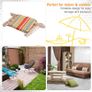 Hanging Rope Hammock Chair with 1 Pillow Image 4