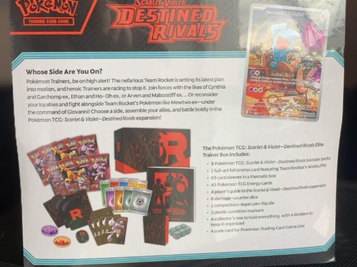 Pokemon Destined Rivals Elite Trainer Box