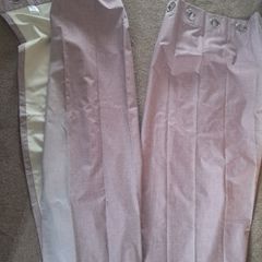 Lilac curtains