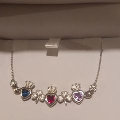 Sterling Silver Claddagh Necklace