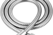 Shower Hose 2.5m Long Shower Hoses Stainless Steel Chrome Shower Pipe Replacement Shower Cable MULTIPLE SIZES (FREE POSTAGE)