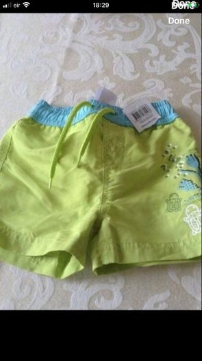 Boys BNWT shorts 6/9 mths