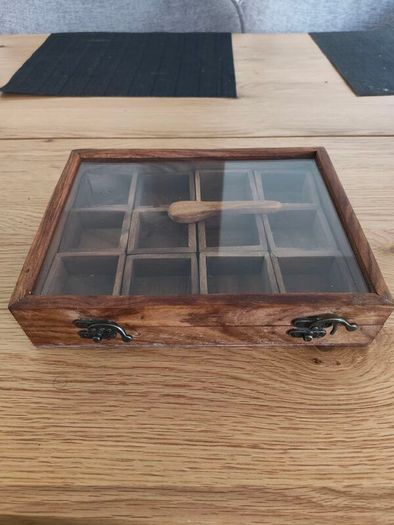 Solid wood Spice Box
