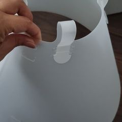 Dog collar cone