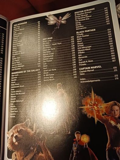 DK/ Marvel Studios / Character Encyclopedia/ 2019