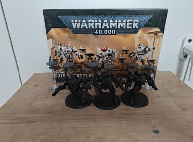 Warhammer 40k T'au Empire Crisis Battlesuits
