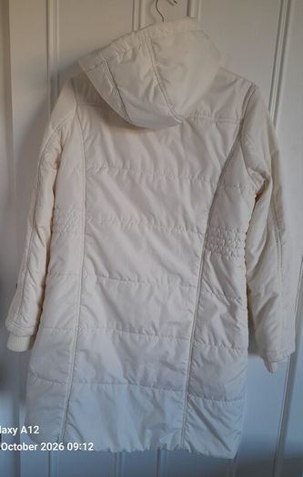 Winter white womens coat size 14