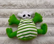 Vintage Rare Moose Smelly Bellys Spizza Spearmint Plush approx. 9.5 cm. Used Please see photos