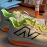 New Balance Fuel Cell Super Comp white, lime, tangerine. Image 2
