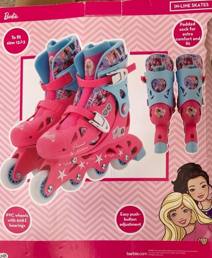 Barbie In-line Skates (Size 13J-3)