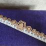 Vintage bracelet in gold tone. Image 3