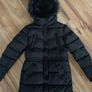 Next black longline puffa coat age 10 as new! Image 2