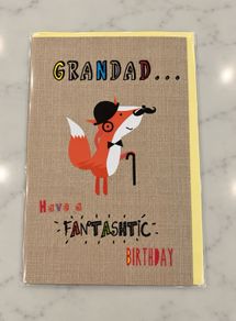 Grandad birthday card