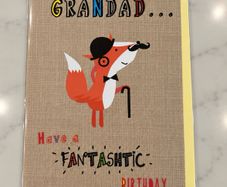 Grandad birthday card