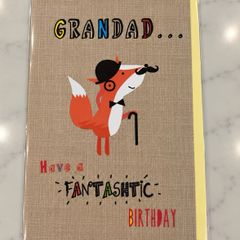 Grandad birthday card