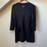 COS Black Textured Bubble Knit Longline Cardigan Coatigan Size S (UK 10) Image 3