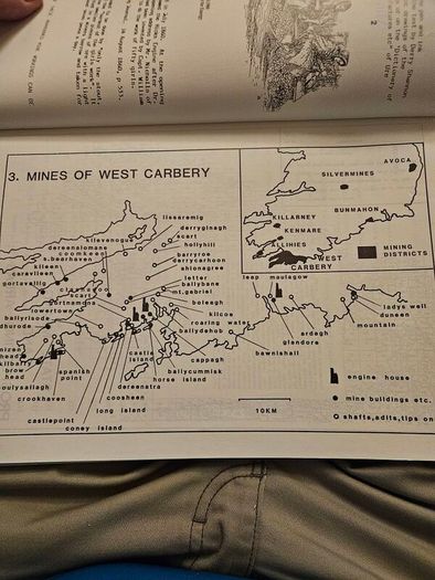 The Abandoned Mines Of West Carbery. Promoters Adventurers And Miners. By D. Cowman And T.a.reilly. First Edition Large Volume Paperback In Good Condition.  See Photos For Same.