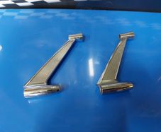 Chrome mirror arms