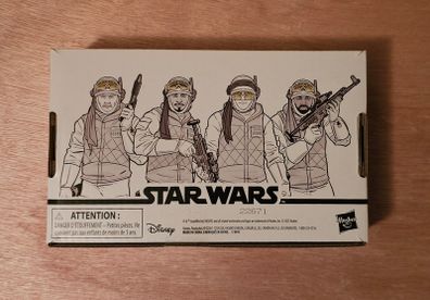 Star Wars Rebel Soldier Pack Set  Of 4 Figures From The New Vintage Wave New & Unopened