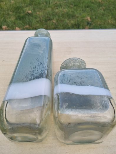 Two Benny Motzfeldt vases for the Norwegian manufacturer Plus