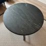 Black marble coffee table Image 3