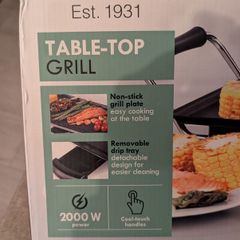 Table top grill
