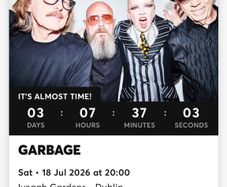 Garbage - Iveagh Gardens