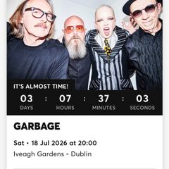 Garbage - Iveagh Gardens