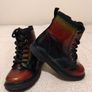 NEXT Lined Lace-Up colourful Boots Image 10