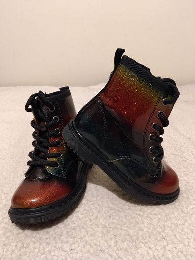 NEXT Lined Lace-Up colourful Boots