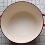 Casserole Cast Iron Traditional Red 28 cm / 6.8 Liter Enamelled Image 2