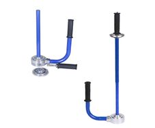 Stretch Wrap Dispenser, Heavy Duty Carbon Steel Stretch Film Packing Machine Adjustable Width Stretch Wrap with Handles
