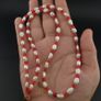 Delicate Freshwater Pearl and Rose Quartz Beads Necklace Image 5