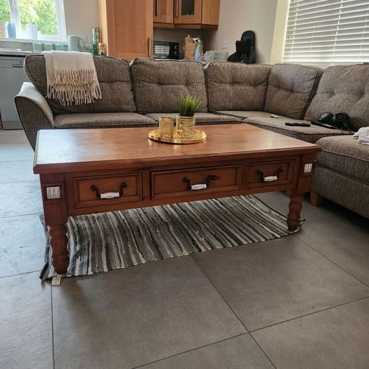 coffee table solid wood