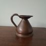 19th C 1/2 Gill Copper Jug with lead seal Image 2