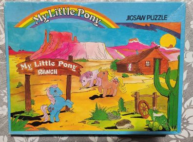 Vintage G1 My Little Pony Jigsaw Puzzle - Ranch