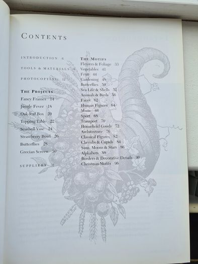 The Decoupage Sourcebook. Includes 64 Pages Of Motifs To Cut Out. By Jovasta Innrs & Stewart Walton.