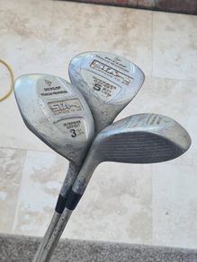 Dunlop Sta Surface To Air Driver Set 3 5 7 Wood Golf Clubs Ladies Graphite Shaft