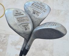 Dunlop Sta Surface To Air Driver Set 3 5 7 Wood Golf Clubs Ladies Graphite Shaft