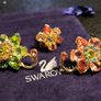 Swarovski earrings and ear cuff Image 2