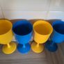 Plastic wine glasses Image 2