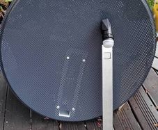New Satellite Dish Mesh with LNB