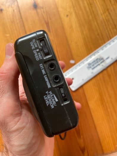 Cassette recorder and player