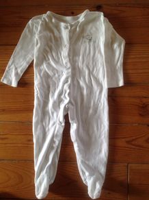 White Disney Babygrow 12-18 months