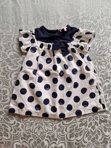 New Lili Gaufrette cotton dress 3-6M