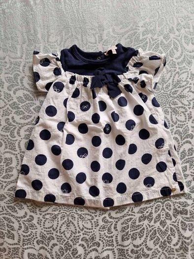 New Lili Gaufrette cotton dress 3-6M