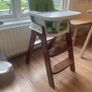 wooden high chair Image 2