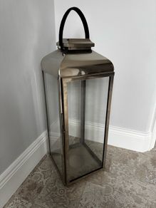 French Lantern Satin Silver (large)